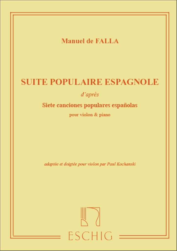 Suite Populaire Espagnole